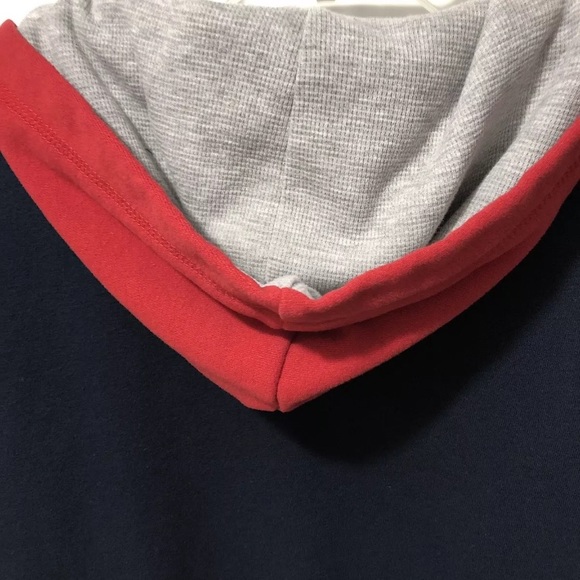 Host Pick! 💥💥💥 Tommy Hilfiger Boys M (12-14) Tricolor Blend Hoodie Jacket - Picture 7 of 8